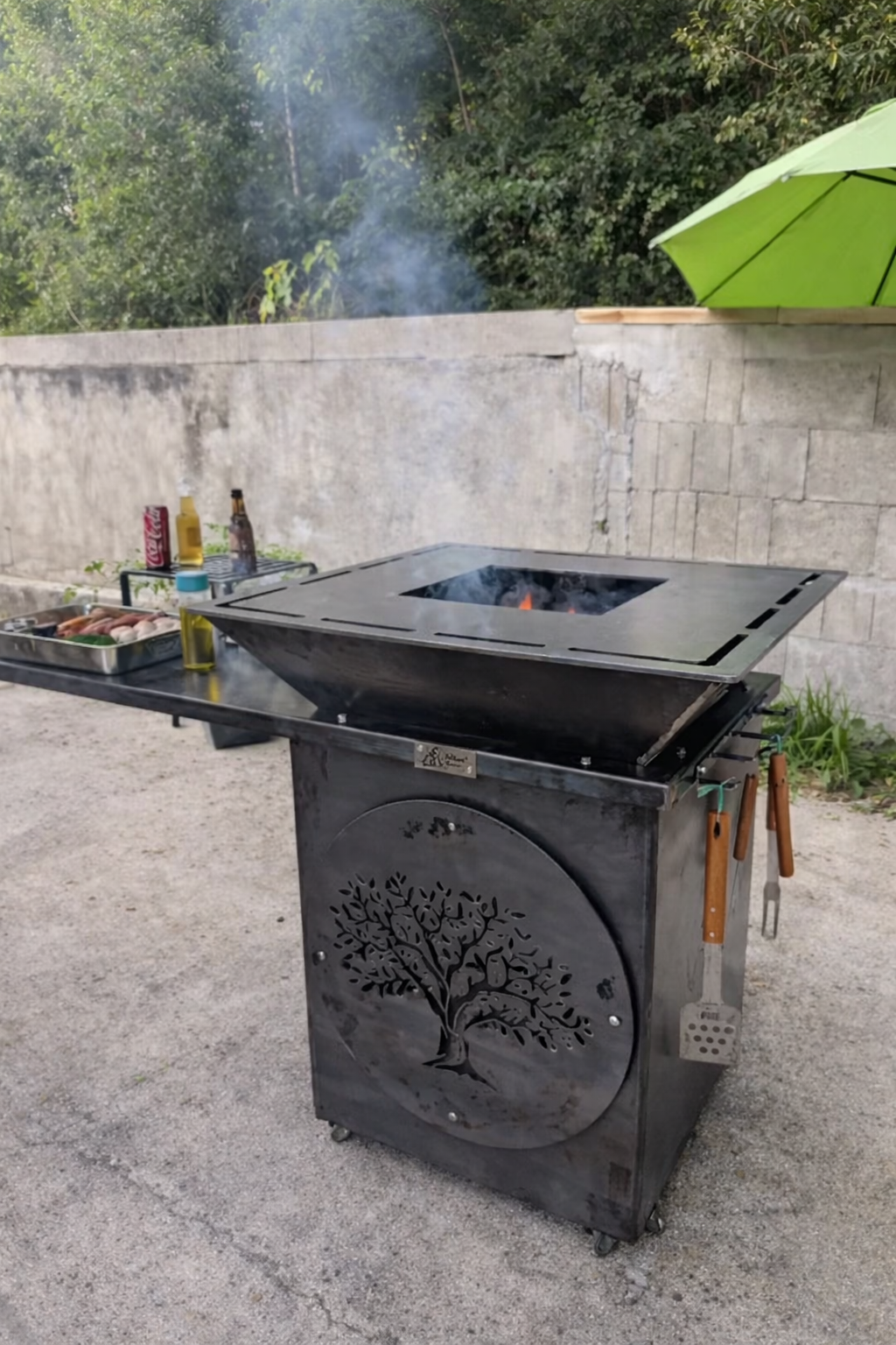 Brasero 80 cm - personnalisé