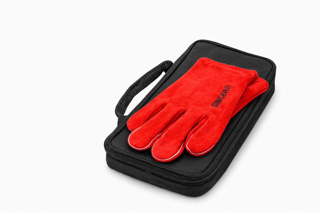 Kit barbecue – Sacoche + gants haute température