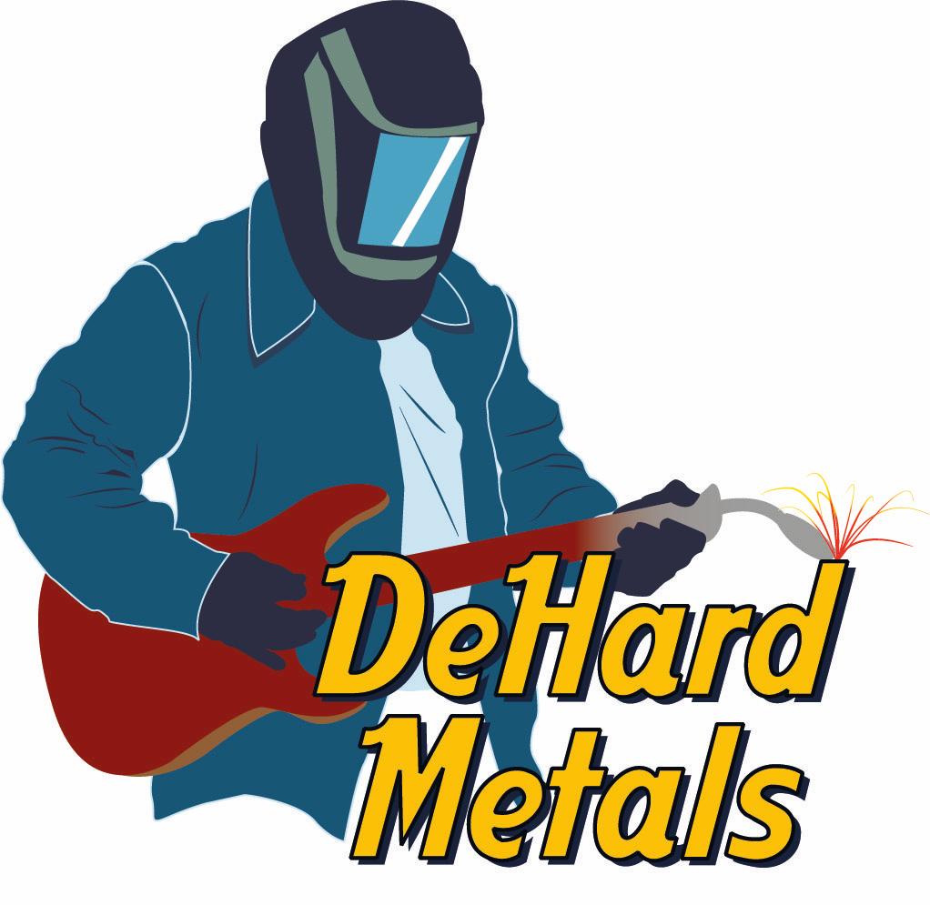 Logo officiel DEHARD METALS, artisan métallier